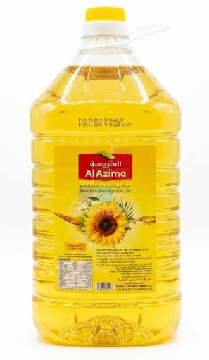 زيت طهي العزيمة 4 × 5 لتر